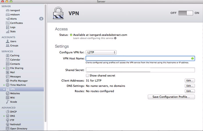 vpn config